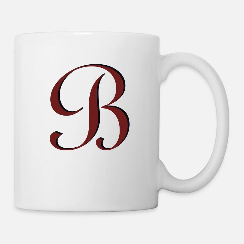 B - Tasse - Weiß