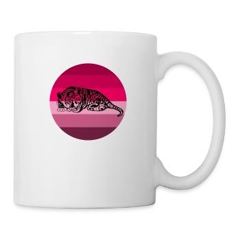 Tiger - Tasse - Weiß - Rechts