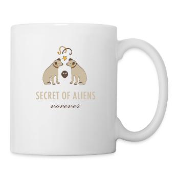 Chien chiens étranger animal chien à quatre pattes amour - Mug blanc - blanc - Droite