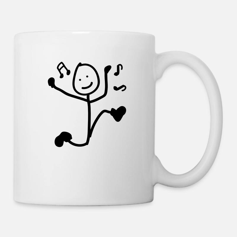 Tanzen Jungen - Tasse - Weiß