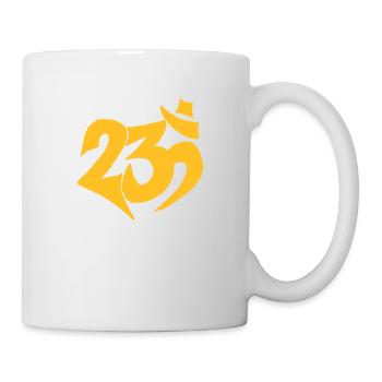 23 ohm goa psy tekno tribe - Tasse - Weiß - Rechts
