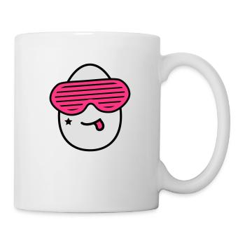 Cool Egg - Mug blanc - blanc - Droite