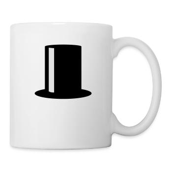 Top Hat - Mug blanc - blanc - Droite