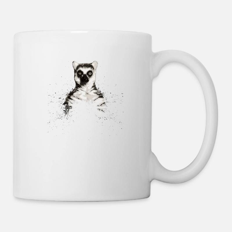 Lemurien Splash - Mug blanc - blanc
