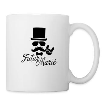 Zukünftige Married Life Beerdigung Vintage - Tasse - Weiß - Rechts