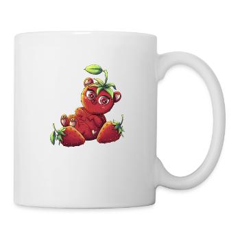 Erdbärchen - Tasse - Weiß - Rechts