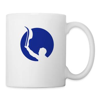 Basque pelota buffer 2 logo - Mug - white - Right