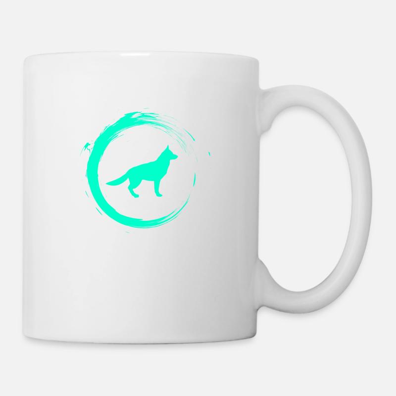 German shepherd - Mug - white