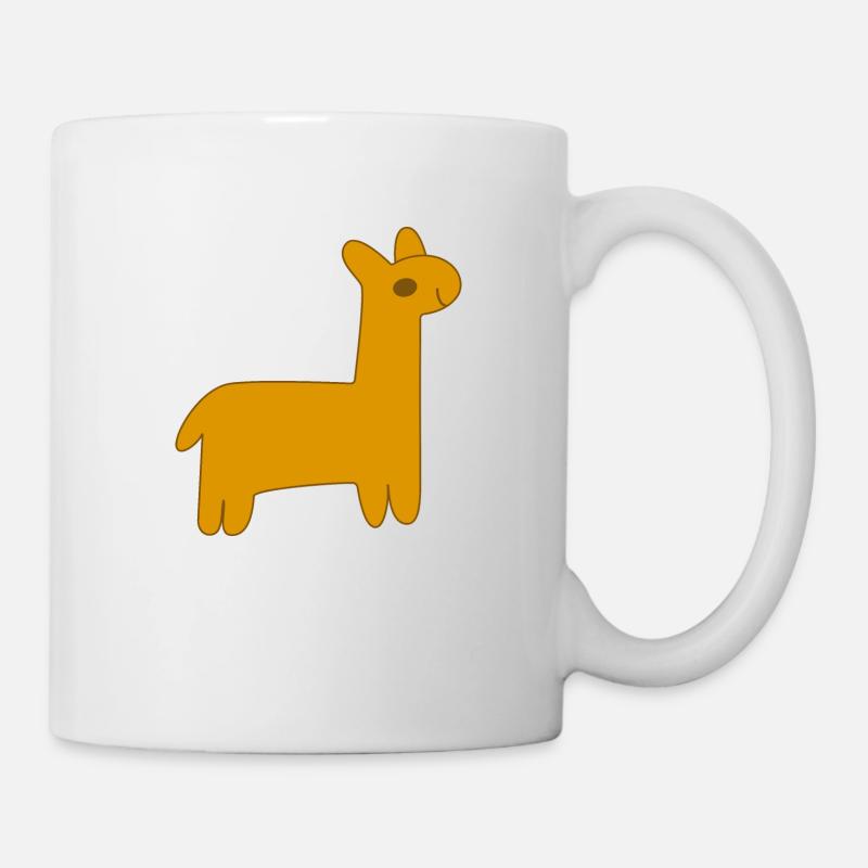 lama - Mug blanc - blanc