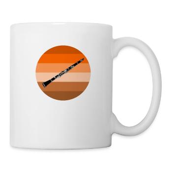 Klarinette - Tasse - Weiß - Rechts