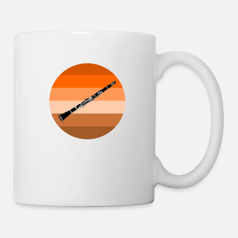 clarinette - Mug blanc - blanc