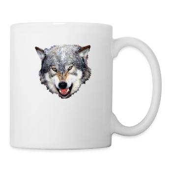 wolf - Mug - white - Right
