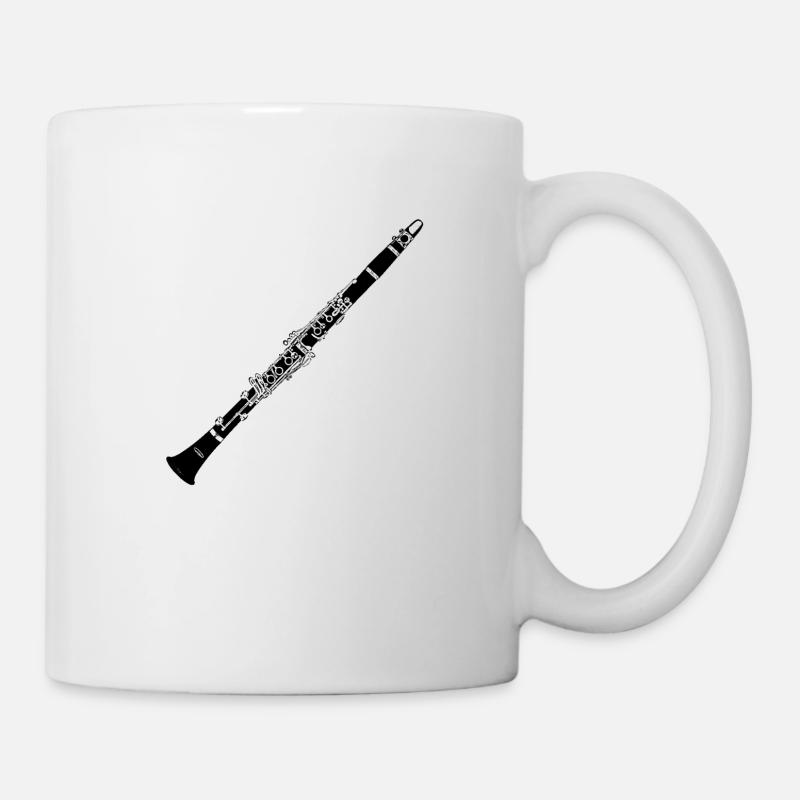 clarinette - Mug blanc - blanc