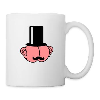 Sir Ass With Ears - Mug - white - Right