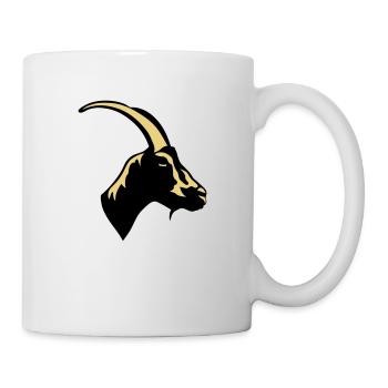 chevre animal domestique goat 1 - Mug blanc - blanc - Droite