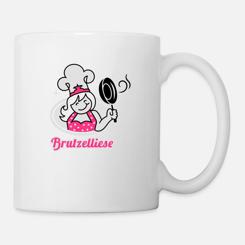 Cook - kitchen - cooking - grilling - barbecue - - Mug - white