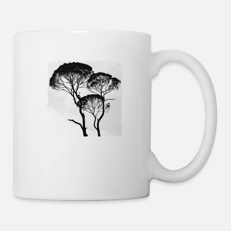 Branches d'arbres Afrique Afrique - Mug blanc - blanc