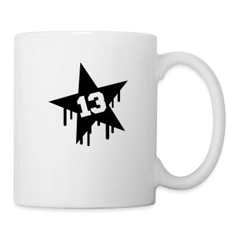 13 Star - Mug blanc - blanc - Droite