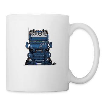 0777 BLUE TRUCK SKANE - Mug - white - Right