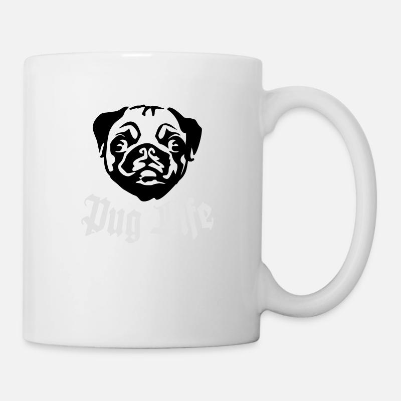 Pug Life - Mug - white
