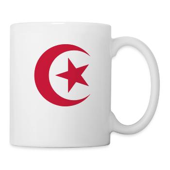 Tunesien - Tasse - Weiß - Rechts