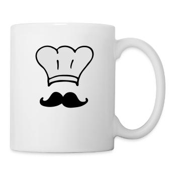 Koch - Tasse - Weiß - Rechts