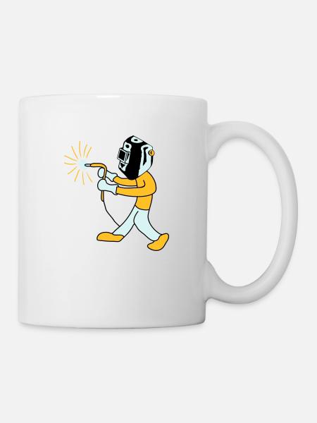 Welder - Mug blanc - blanc