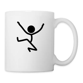 Party Jumping - Tasse - Weiß - Rechts