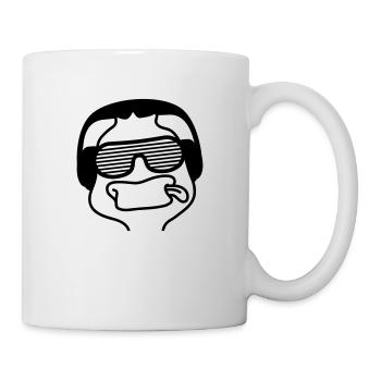 Party Duck - Mug blanc - blanc - Droite