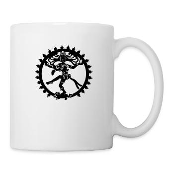Shiva Zen Indien Gott des Tanzes Yoga Zen - Tasse - Weiß - Rechts