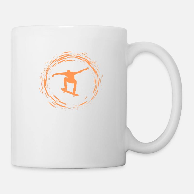 Skater - Tasse - Weiß
