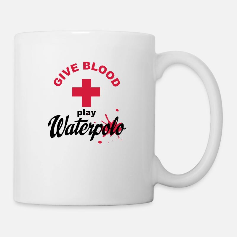 water-polo - Mug blanc - blanc