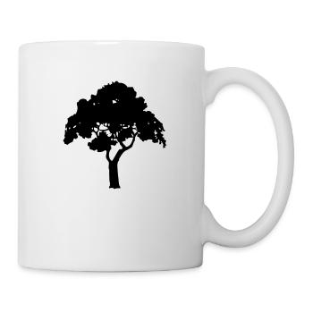 Arbre - Mug blanc - blanc - Droite