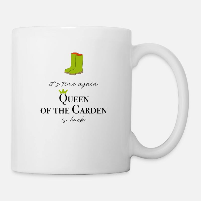 Garten - Tasse - Weiß
