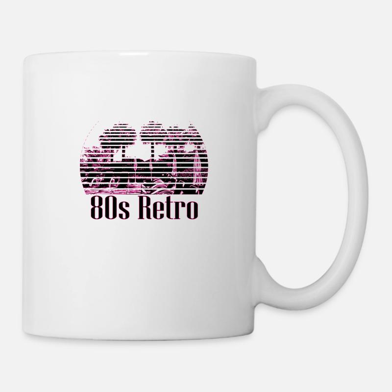 80s_Retro - Mug blanc - blanc