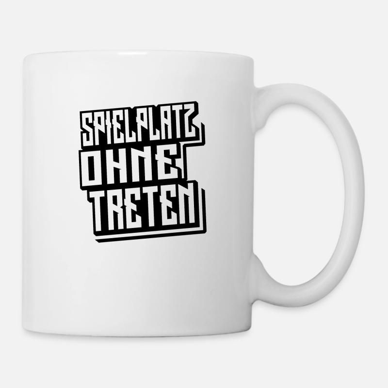 SPIELPLATZ - Tasse - Weiß