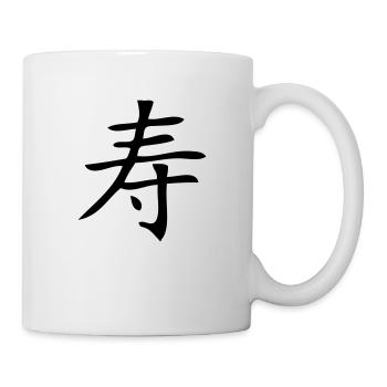 Signe chinois VIE - Mug blanc - blanc - Droite