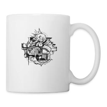 Erinnerung leben by buks.one - Tasse - Weiß - Rechts