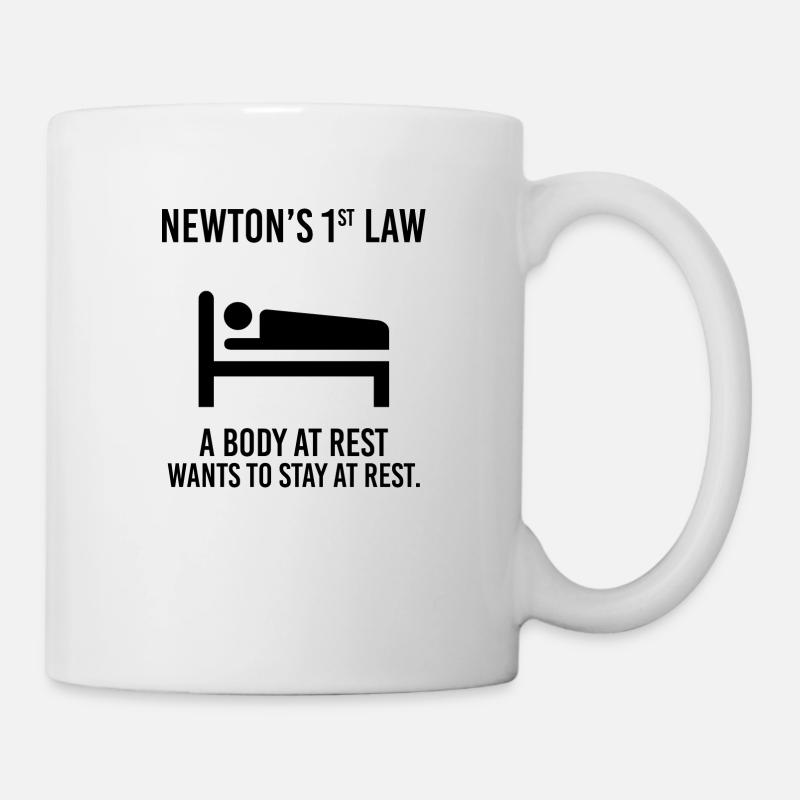 Newton physicist physicist Funny saying gift - Mug - white