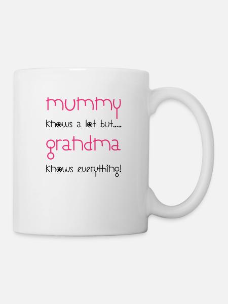 Grandma - Tasse - Weiß