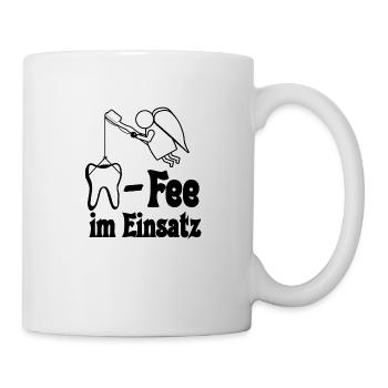 Zahnarzt01 - Tasse - Weiß - Rechts