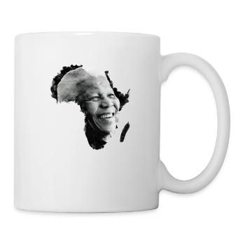 Nelson Mandela - Mug blanc - blanc - Droite