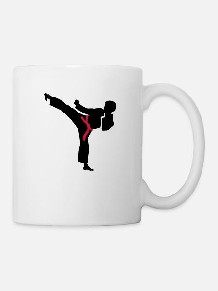 Karate - Tasse - Weiß