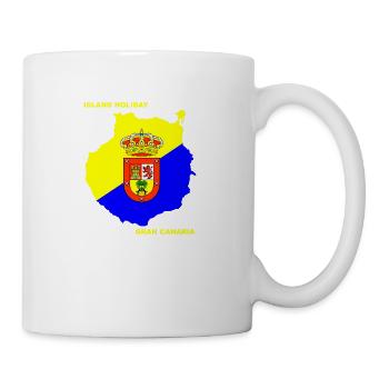 Gran Canaria Holiday Urlaub - Tasse - Weiß - Rechts