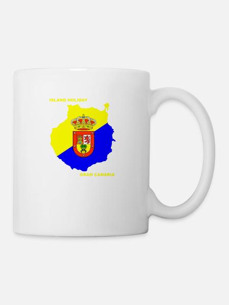 Gran Canaria Holiday Urlaub - Tasse - Weiß