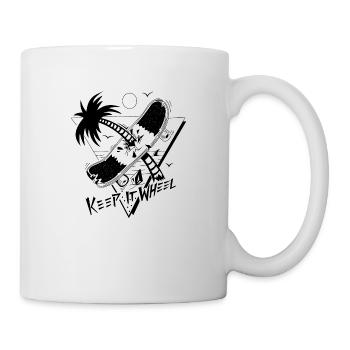 Skate skateboard beach summer sun vacation skater - Mug - white - Right