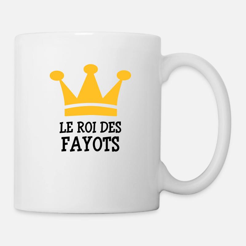 Le Roi des Fayots - Mug blanc - blanc