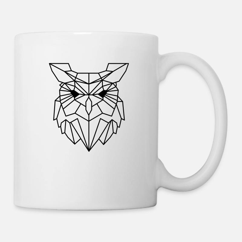 Eule - Tasse - Weiß
