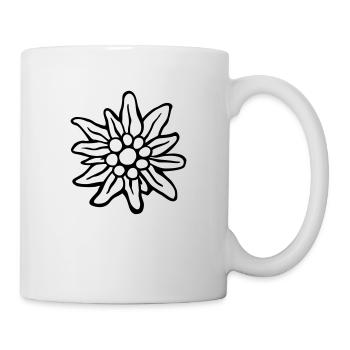 edelweiss - Tasse - Weiß - Rechts
