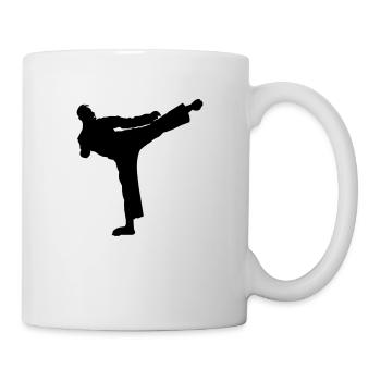kickboxer - Mug blanc - blanc - Droite